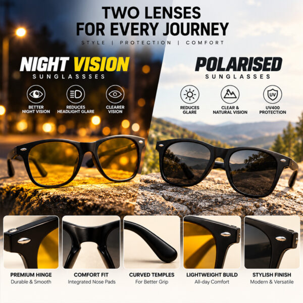 Kratos Pro: Polarised & Night Vision